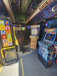 classic arcade game events