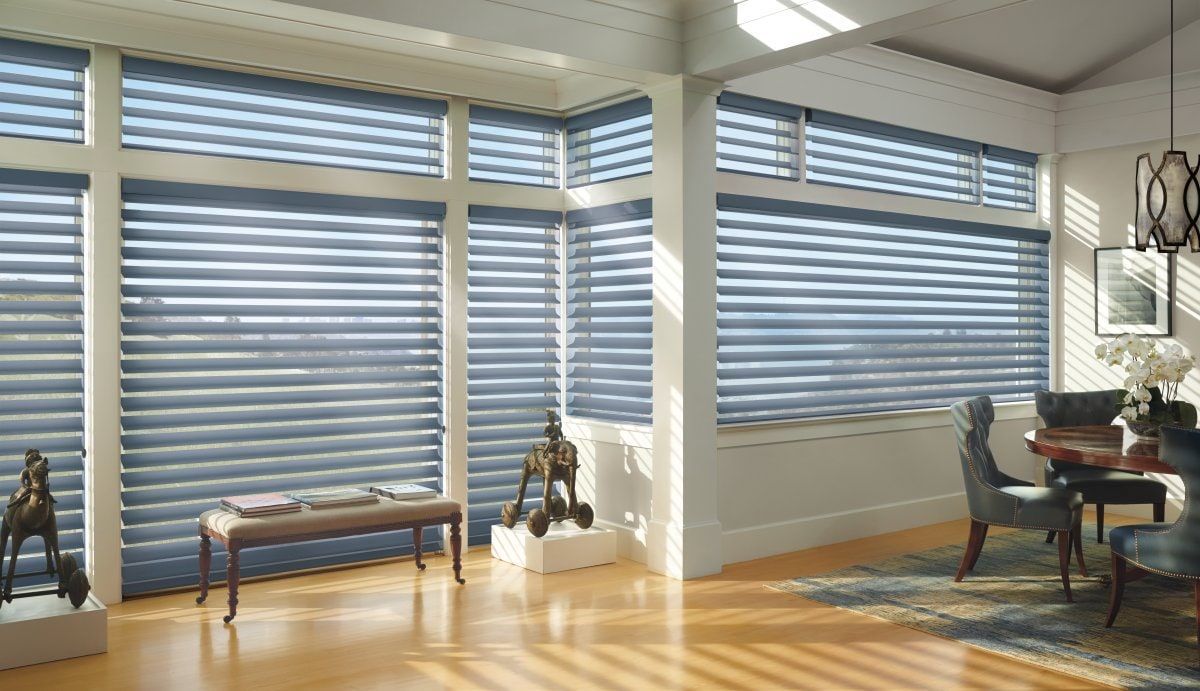 Custom Blinds and Modern Furniture