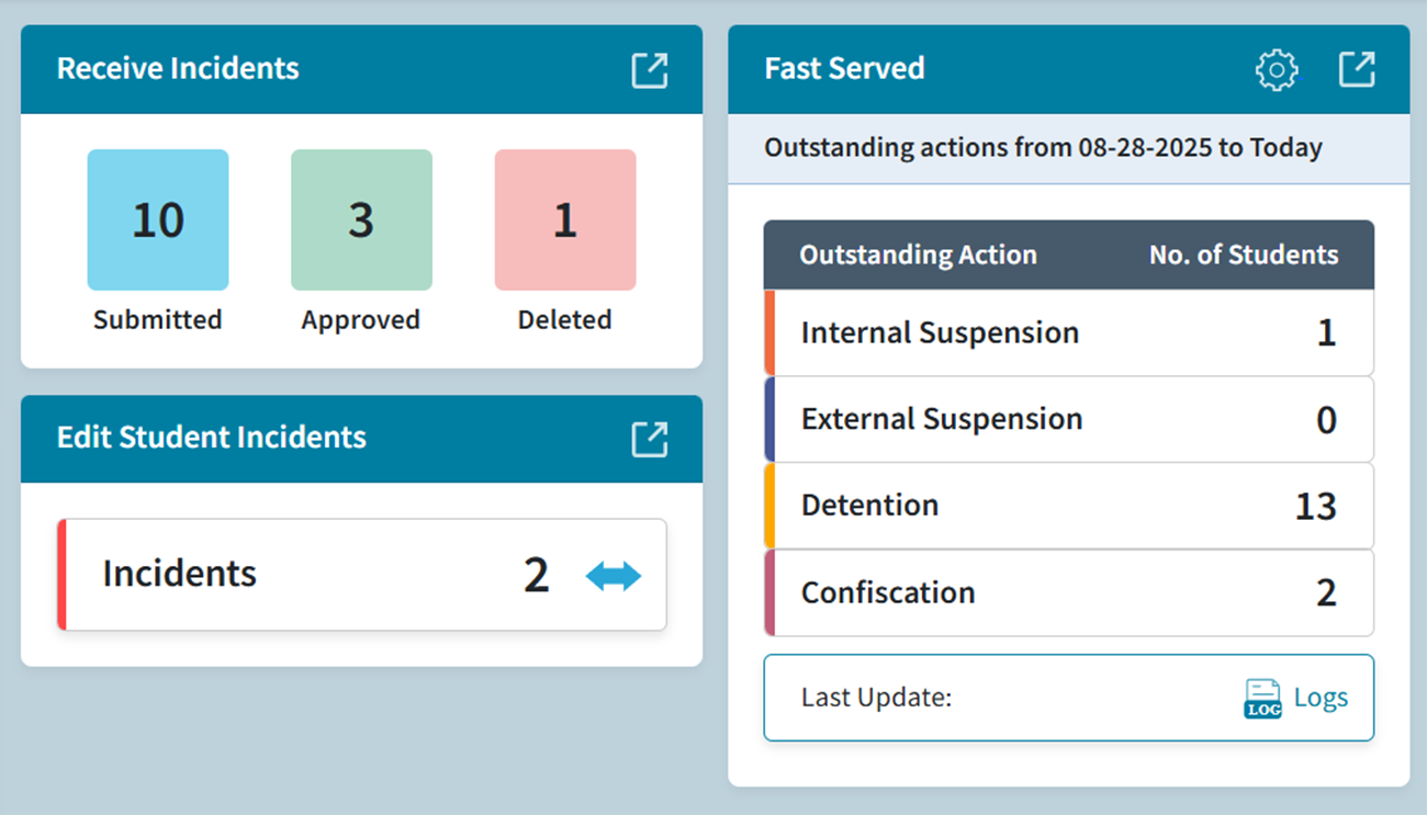 AdminPlus Incident Dashboard