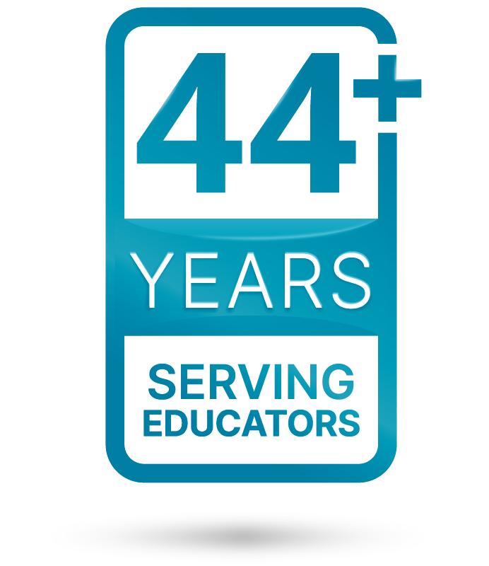 44+ Years Serving Educators