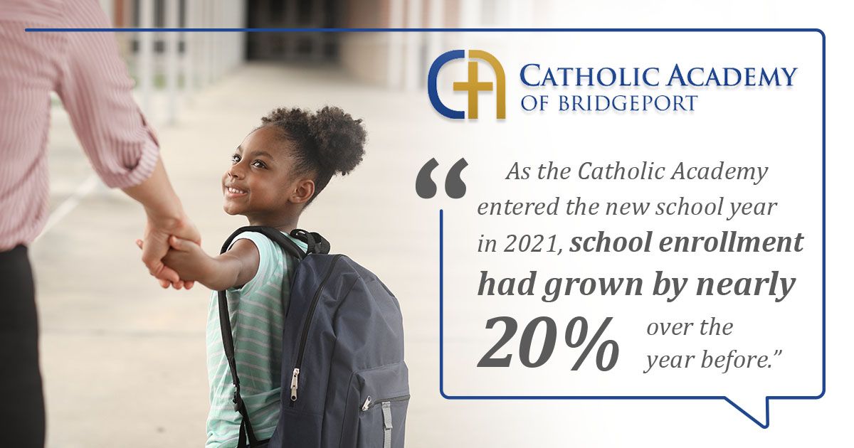 Case Study - Catholic Academy of Bridgeport Testimonial Feature