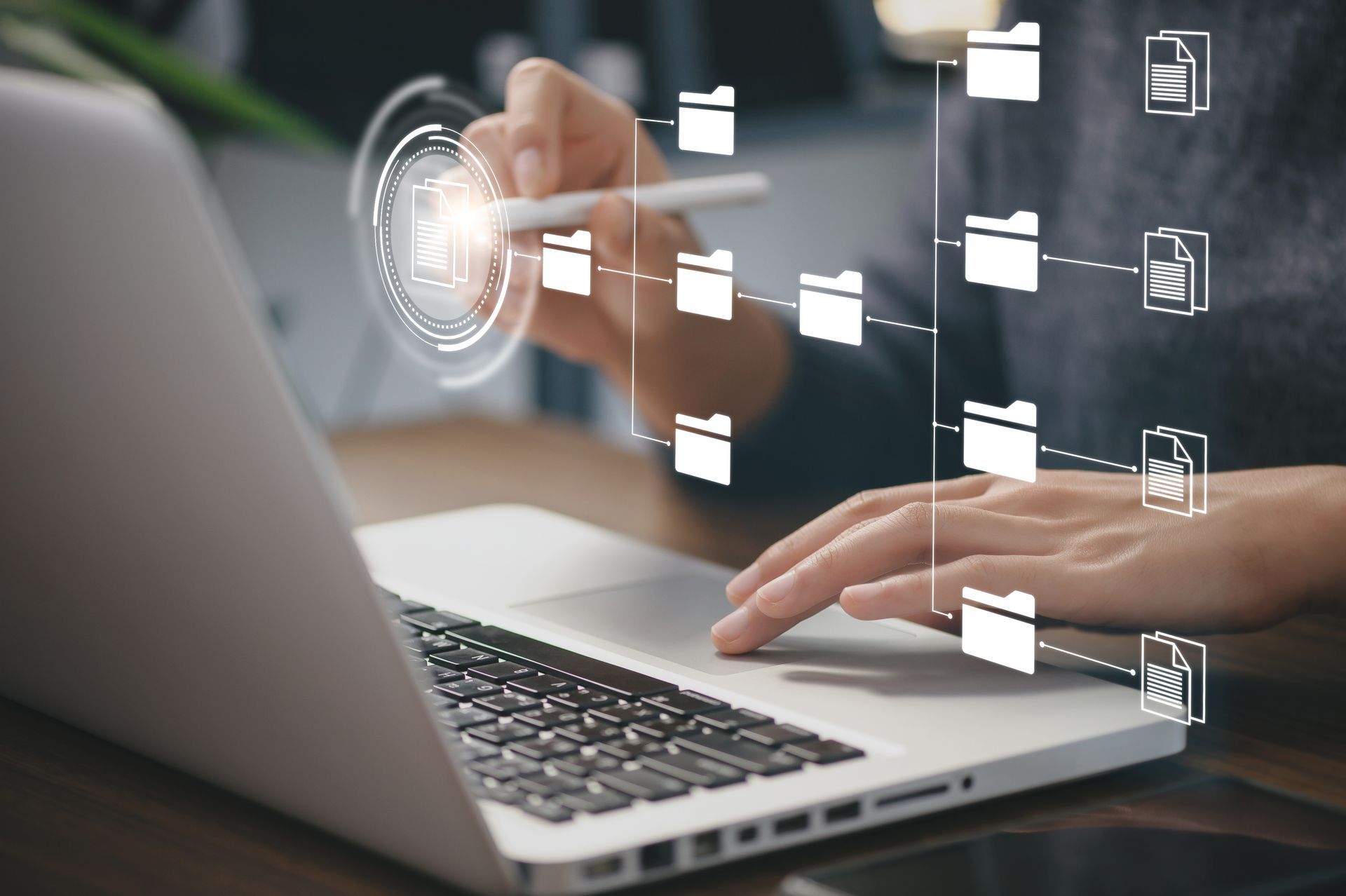 Concept of data folders and organization