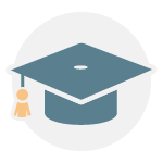 Grad Cap Icon