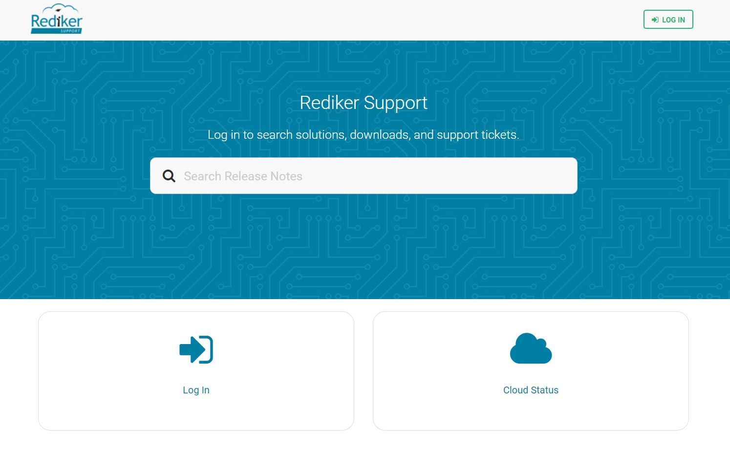 Rediker Support Homepage