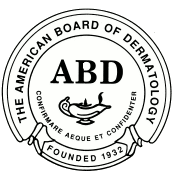 Logo for American Board of Dermatology