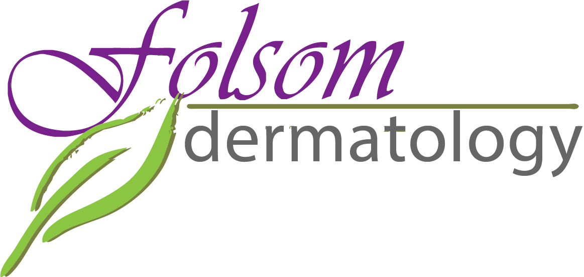 Logo dermatology skin medical or cosmetology Vector Image