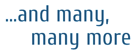 And serving many more manufacturers