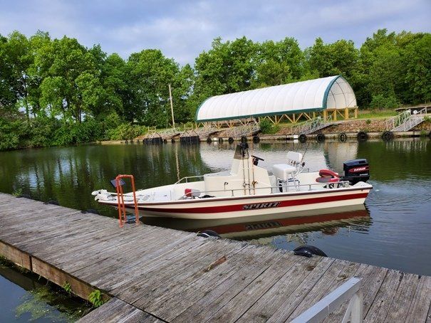 Spirit boat in the water