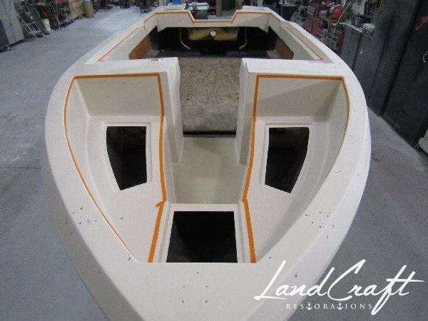 Rally boat restoration in process