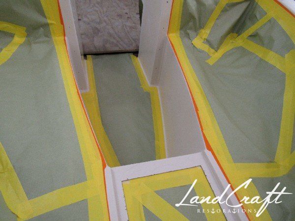 Rally boat restoration in process