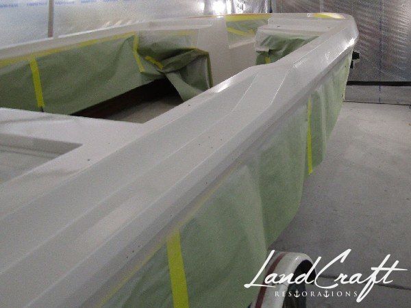 Rally boat restoration in process