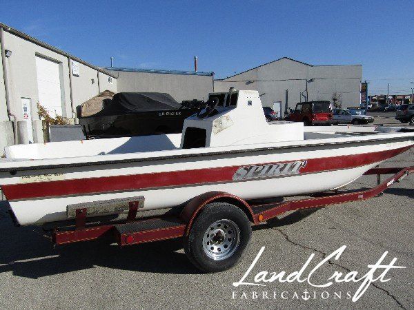 Spirit boat exterior before complete restoration