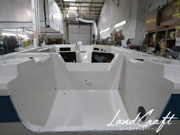 Rally boat restoration in process