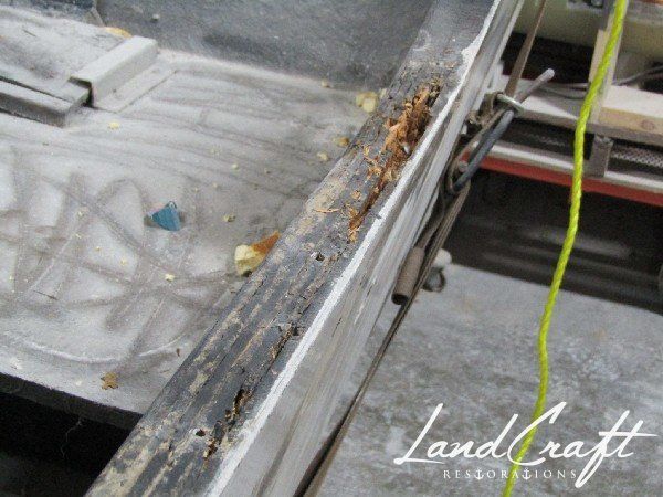 Rally boat restoration in process