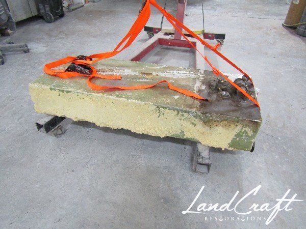 Rally boat restoration in process