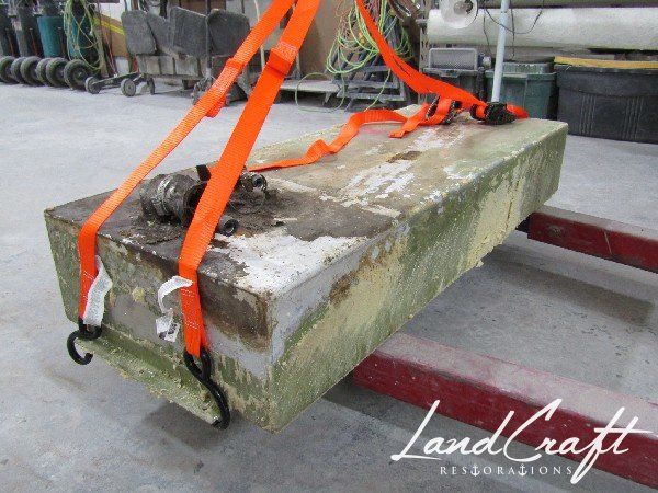 Rally boat restoration in process