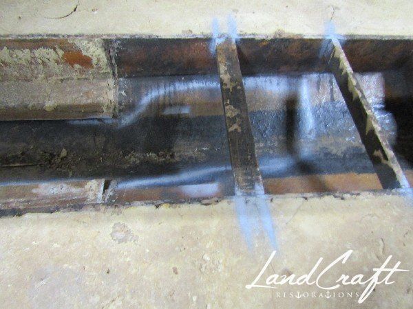 Rally boat restoration in process