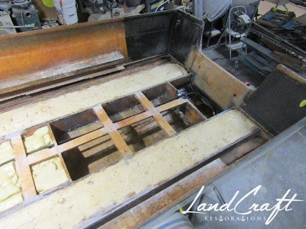 Rally boat restoration in process