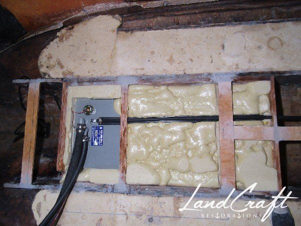 Rally boat restoration in process