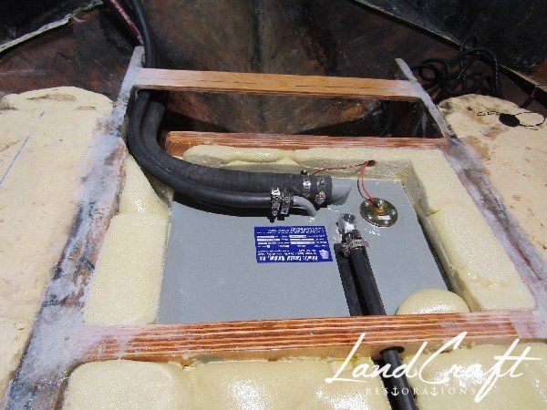 Rally boat restoration in process