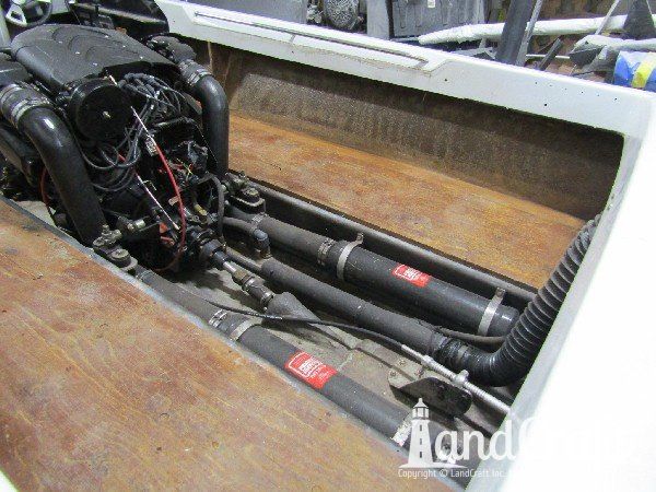 Sanger boat interior cleared and ready for restoration