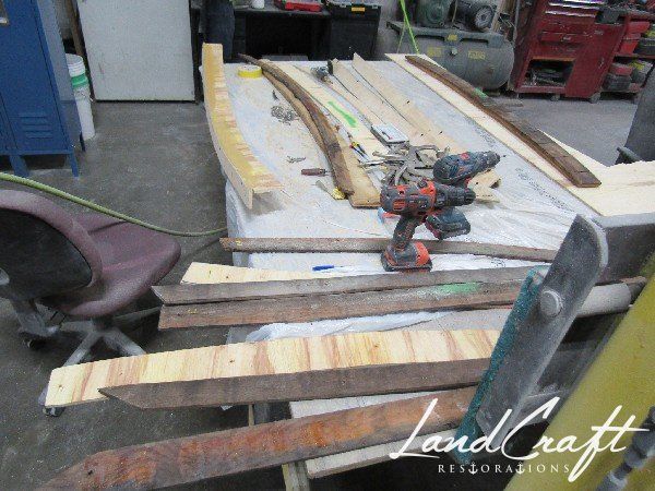 Rally boat restoration in process