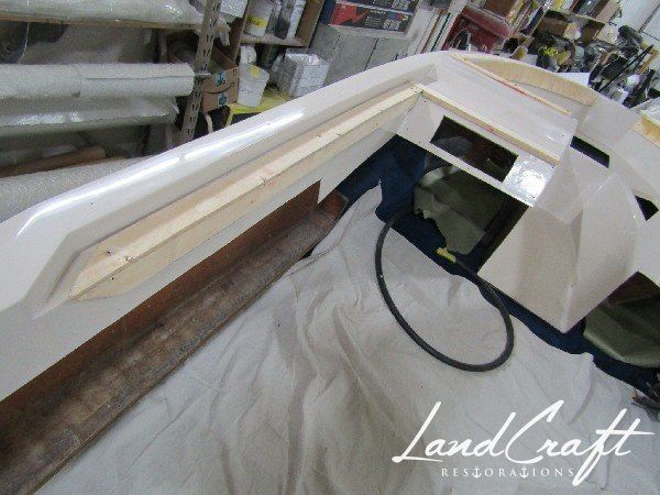 Rally boat restoration in process