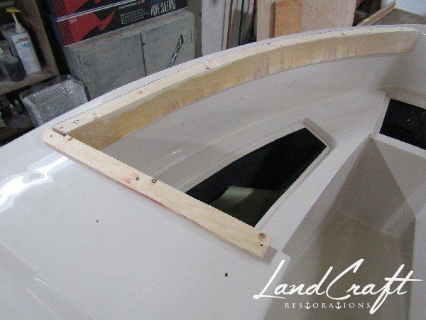 Rally boat restoration in process