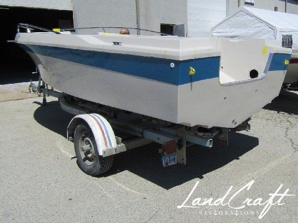 Rally boat restoration in process