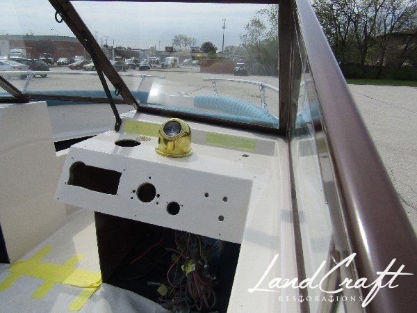 Rally boat restoration in process