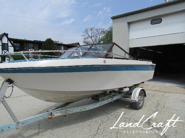 Rally boat restoration in process