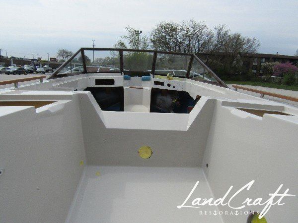 Rally boat restoration in process