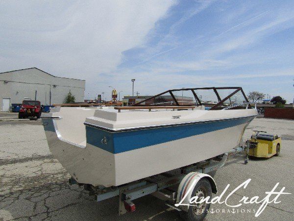 Rally boat restoration in process