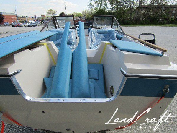 Rally boat restoration in process