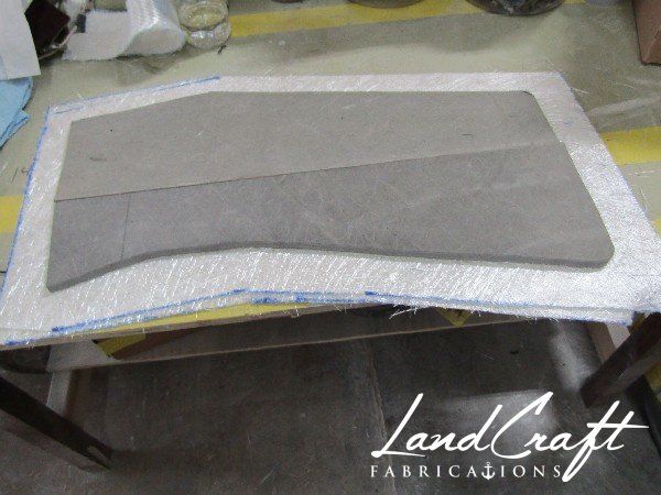 Spirit boat bottom hull structural interior reconstruction in process