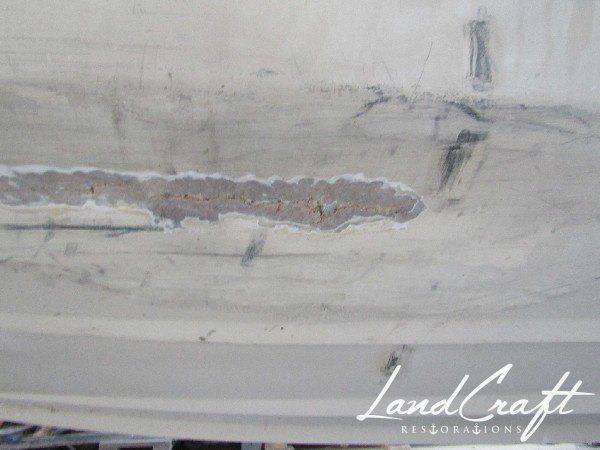 Rally boat restoration in process