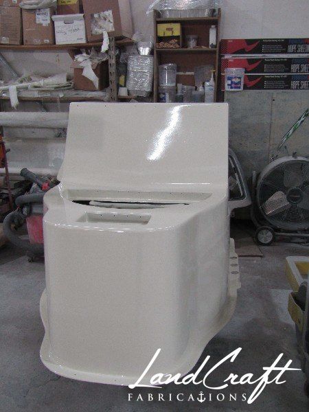 Spirit boat custom fabrication and composite reconstruction in process