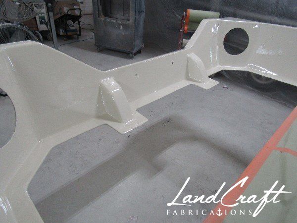 Spirit boat custom fabrication and composite reconstruction in process