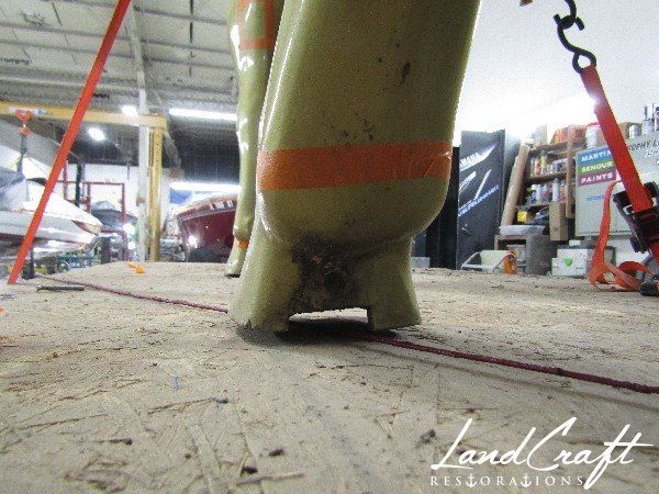 Top Cow statue fiberglass damage