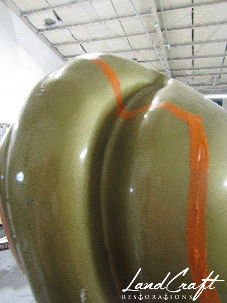 Top Cow art piece statue fiberglass structural damage