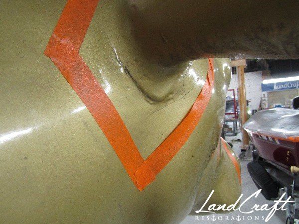 Top Cow art piece statue fiberglass structural damage