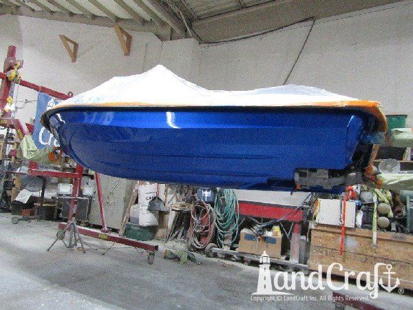 Yamaha waverunner after repairs and refinishing