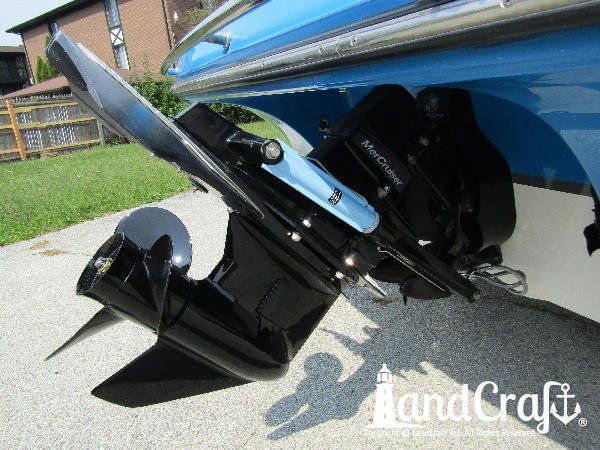 Skeg repairs completed on this Bryant boat