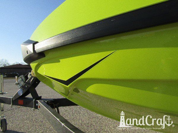 Sea Doo personal watercraft after repairs and refinishing