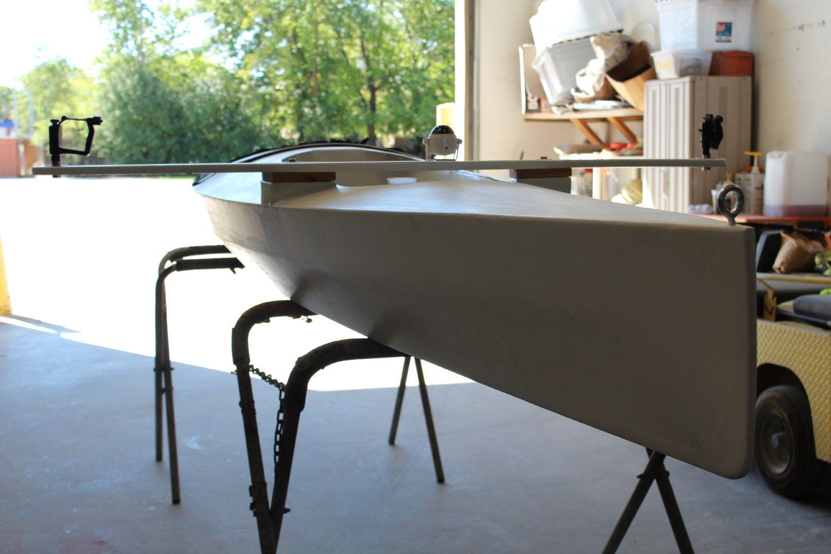 2016 Row4aCure boat before refinishing by LandCraft