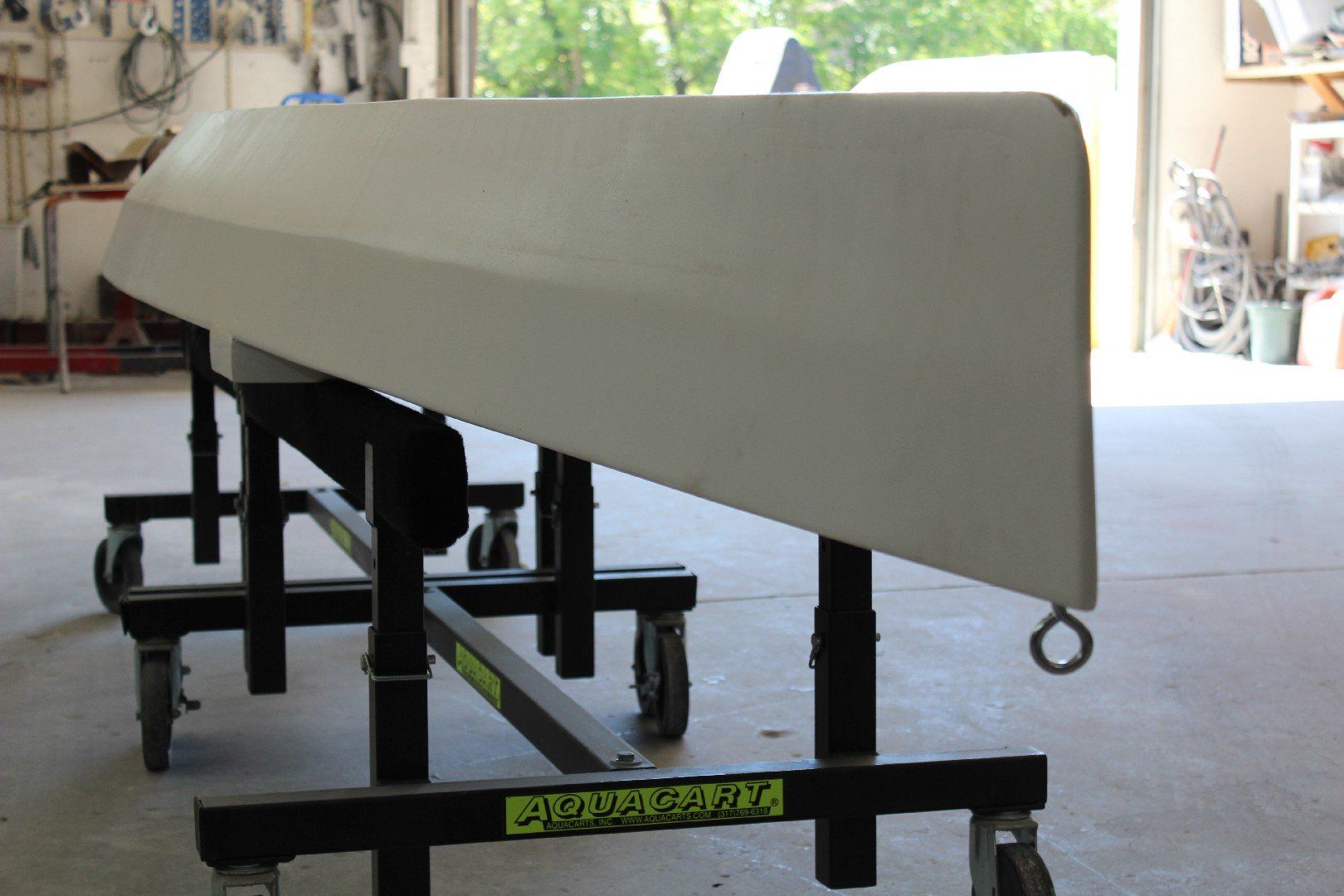 2016 Row4aCure boat before refinishing by LandCraft