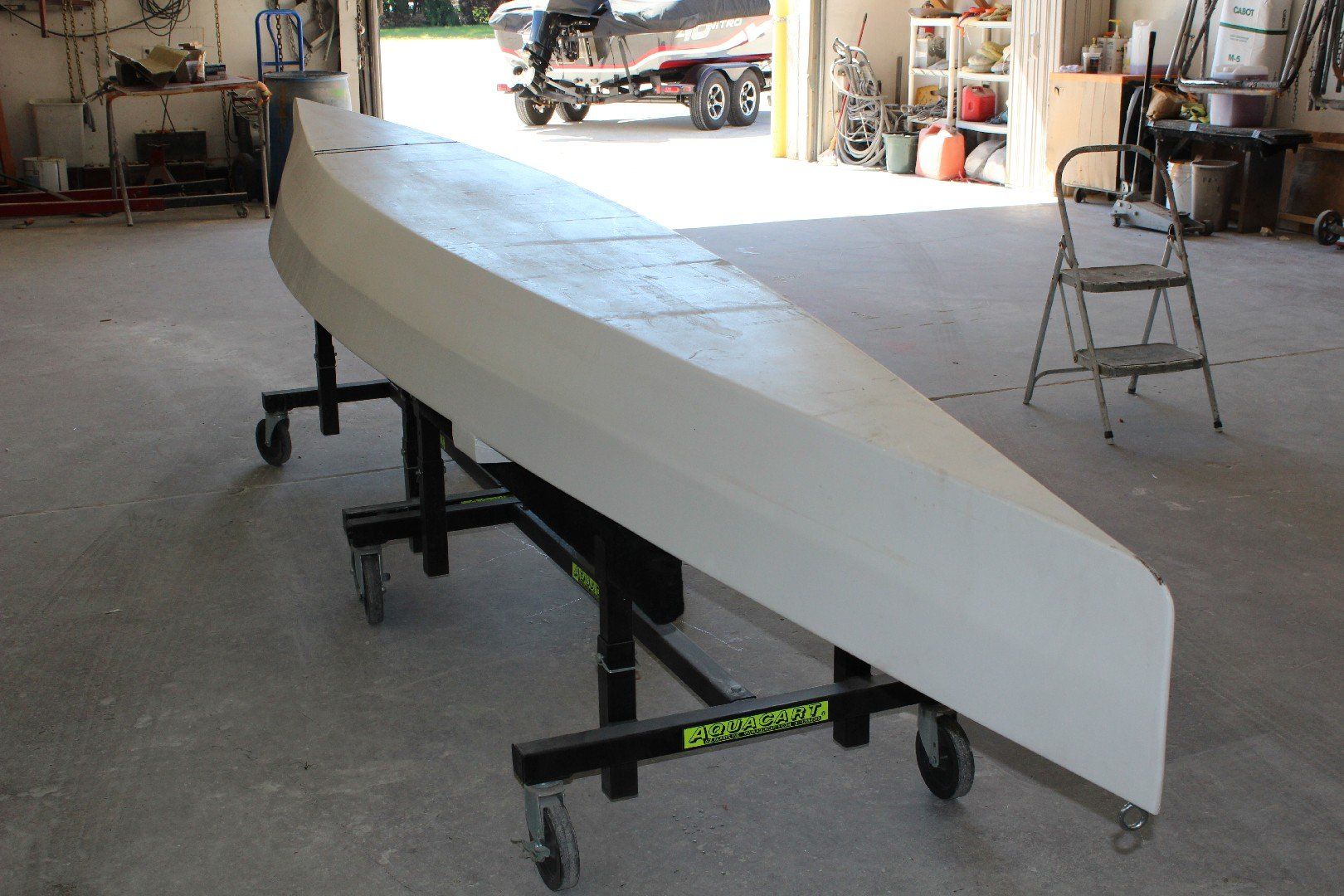 2016 Row4aCure boat before refinishing by LandCraft