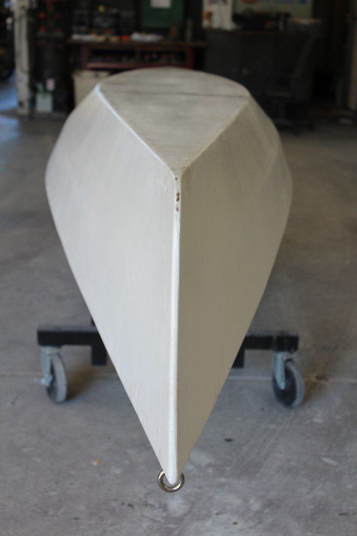 2016 Row4aCure boat before refinishing by LandCraft