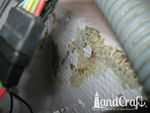 Seadog commercial passenger vessel with structural damage