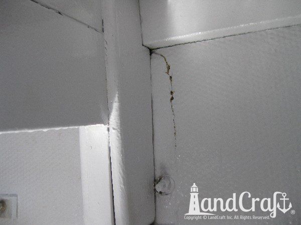 Seadog commercial passenger vessel with structural damage